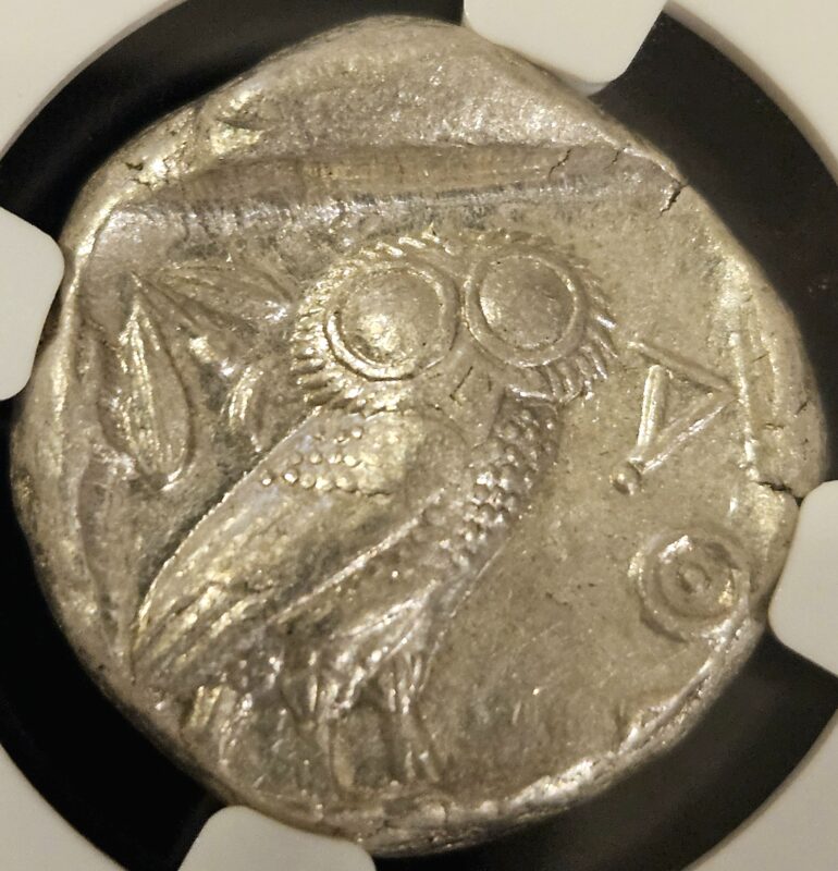 Famous ancient coins - Athenian Owl Tetradrachm